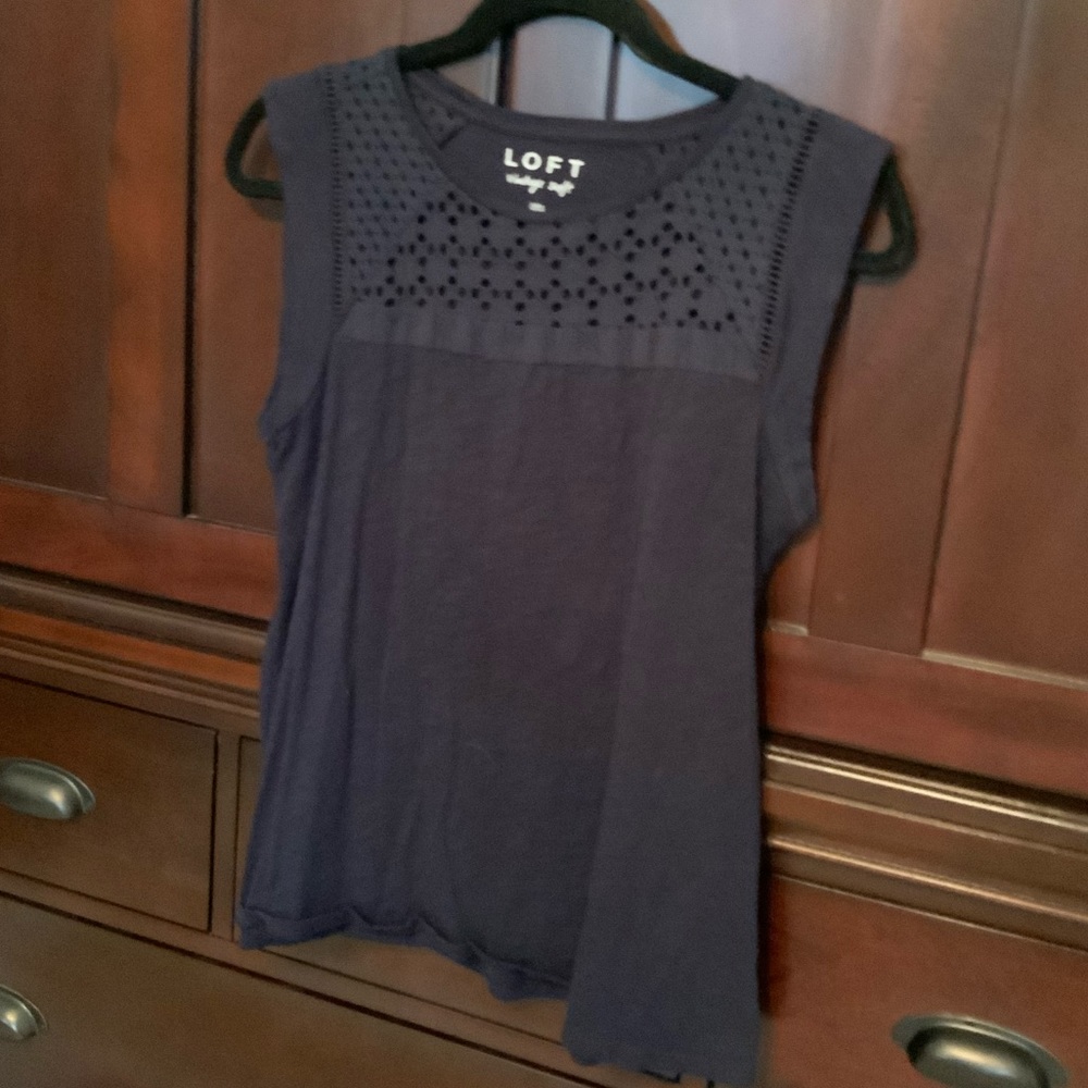 Loft navy top